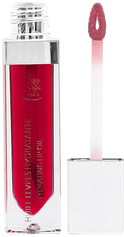 Moisturizing Lip Oil, light pink - Peggy Sage Hydrating Lip Oil Gentle Red — photo N11