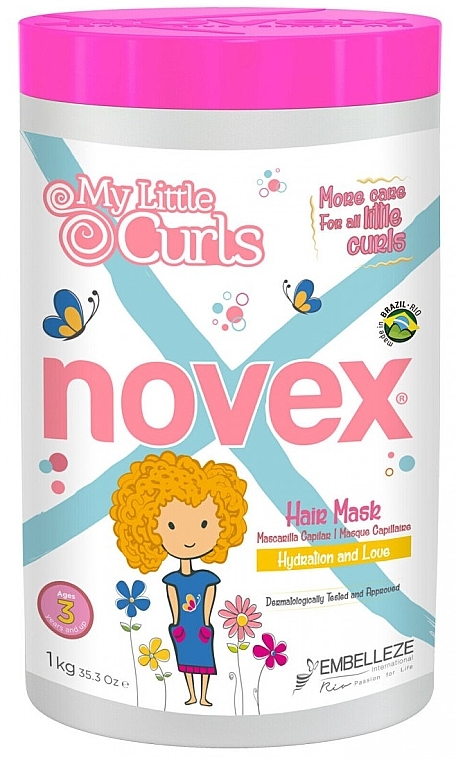 Curly Hair Mask - Novex My Little Curls Hair Mask — photo N2