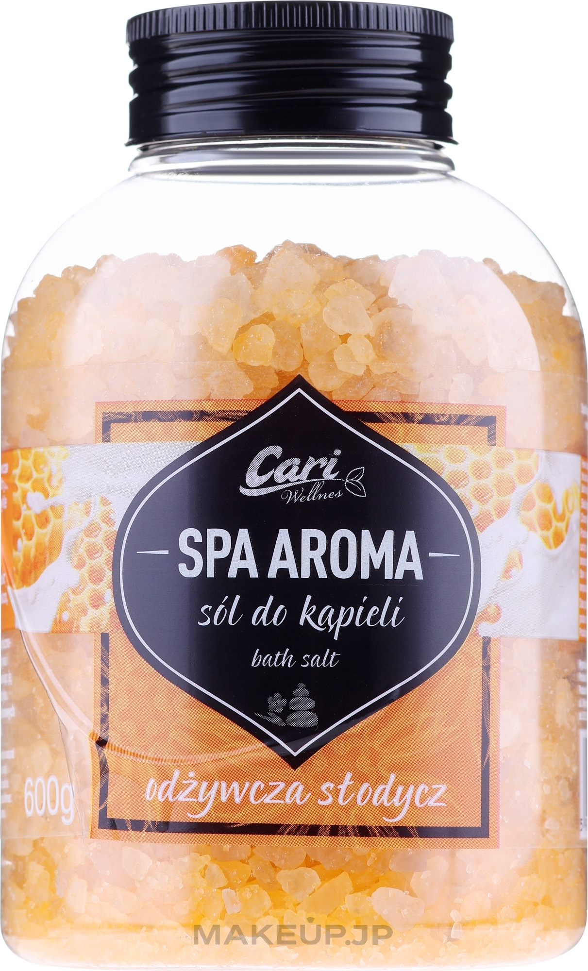 Bath Salt "Honey" - Cari Spa Aroma Salt For Bath — photo 600 g