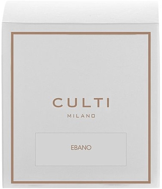 Ebony Scented Candle - Culti Milano Bianco Ebano — photo N2