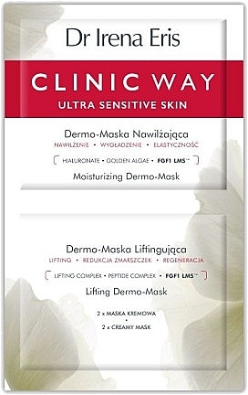 Moisturizing Lifting Face Mask - Dr. Eris Clinic Way Dermo-Moisturizing Mask + Dermo-Lifting Mask — photo N1