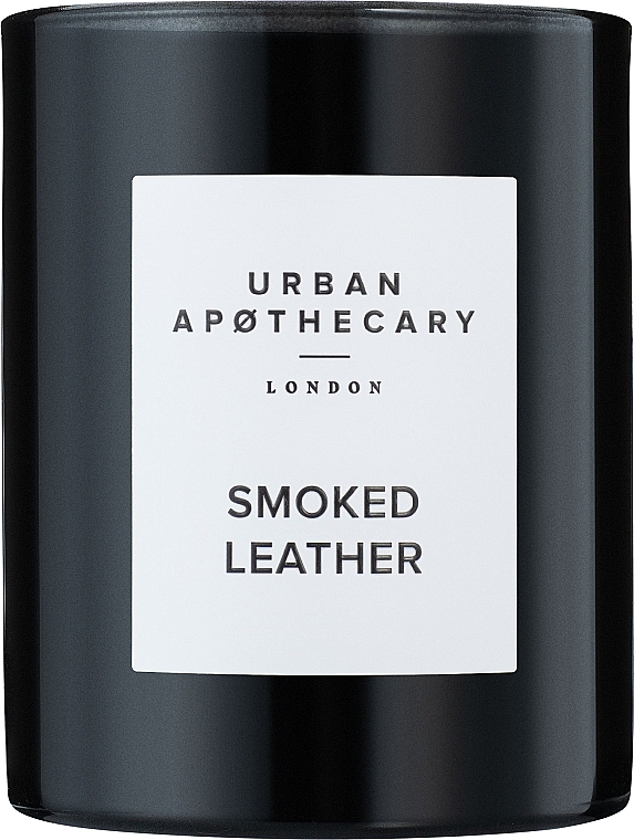 Urban Apothecary Smoked Leather Candle - Scented Candle — photo N1