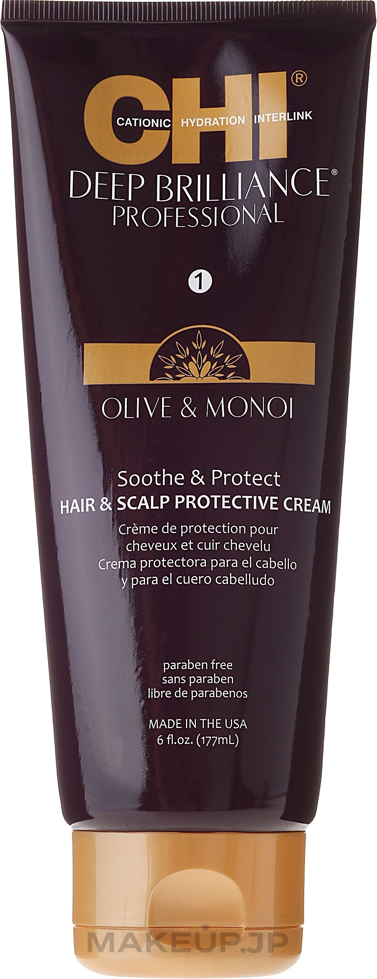 Scalp Protection and Irritation Relieve Cream - CHI Deep Brilliance Soothe & Protect — photo 177 ml