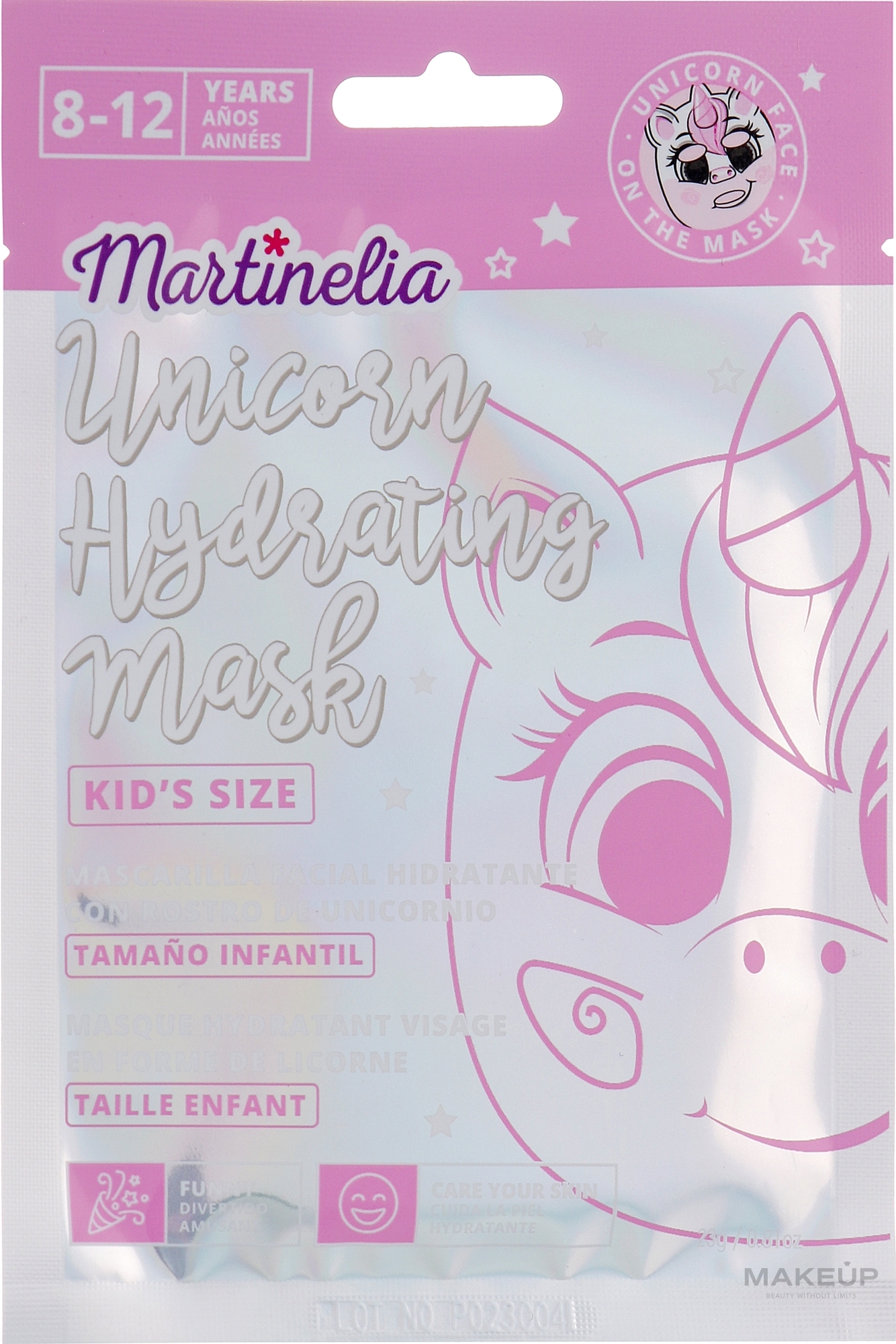 Hydrating Face Mask - Martinelia Starshine Unicorn Face Hydrating Mask — photo 23 g