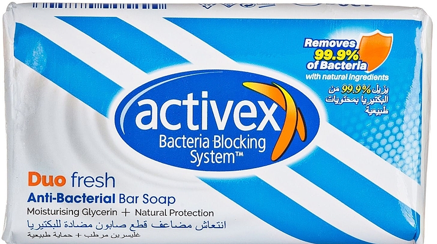 Antibacterial Soap 2in1 - Activex Duo Fresh — photo N4