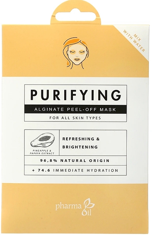 Purifying Alginate Body Mask - Pharma Oil Purifying Alginate Mask — photo N5