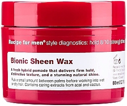 Sheen Wax - Recipe for Men Bionic Sheen Wax — photo N1