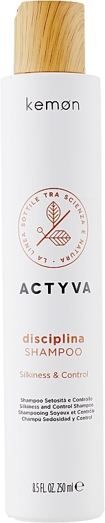 Unruly Hair Shampoo - Kemon Actyva Disciplina Shampoo — photo N1