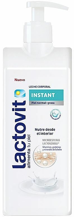 Moisturizing Milk - Lactovit Instant Body Milk — photo N1