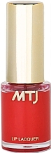 Lip Lacquer - MTJ Cosmetics Liquid Lip Lacquer Effect 6H — photo N1