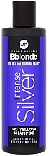Tinted Shampoo for Blonde, Grey & Bleached Hair - Jerome Russell Bblonde Intense Silver No Yellow Shampoo — photo N1