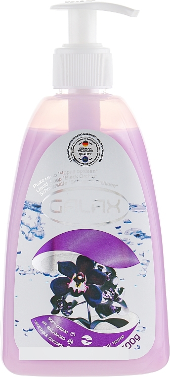 Liquid Soap "Black Orchid" - Galax — photo N1