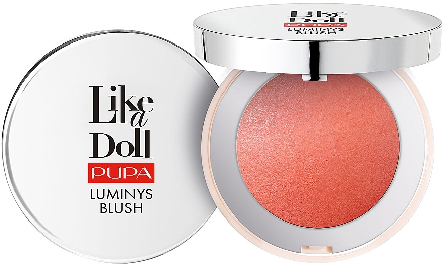 Rich & Luminous Baked Blush - Pupa Like A Doll Luminys Blush — photo N2