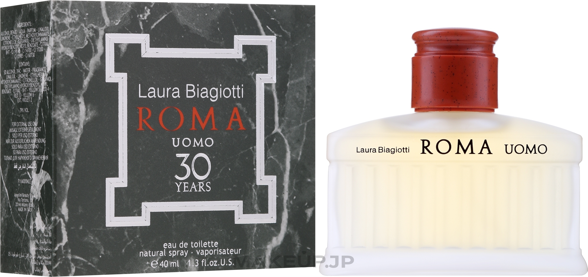 Laura Biagiotti Roma Uomo - Eau de Toilette — photo 40 ml