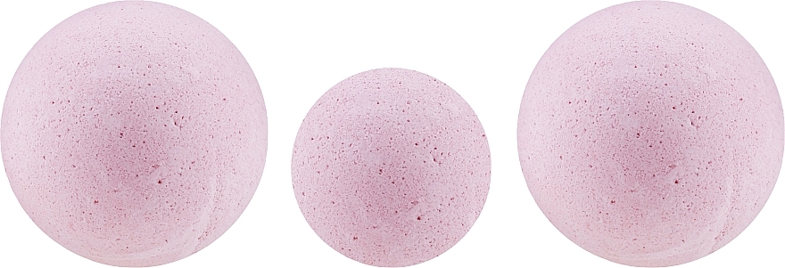 Bath Bomb Set "Lemon & Verbena" - IDC Institute Bath Fizzers Sweet Lemon & Verbena (bath bombs/3pcs) — photo N6