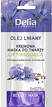 Lifting Linseed Cream Mask for Mature Skin - Delia Beauty Mask — photo N1