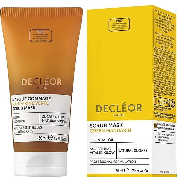 Exfoliating Mask 2in1 - Decleor Green Mandarin Scrub Mask — photo N3