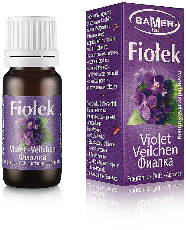 Aromatic Violet Oil - Bamer Violet Fragrance — photo N1