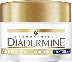 Face Cream - Diadermine Age Supreme Regeneration Night Cream — photo N1