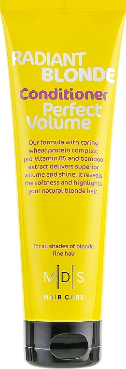 Shining Blonde Set - Mades Cosmetics (shm/2x250 ml + cond/250 ml) — photo N1