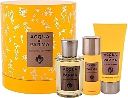 Fragrances, Perfumes, Cosmetics Acqua Di Parma Colonia Intensa - Set (edc/100ml + sh/gel/75ml + deo/50ml)