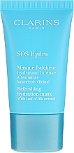 Moisturizing Kalanchoe Extract Mask - Clarins SOS Hydra Refreshing Hydration Mask — photo N2