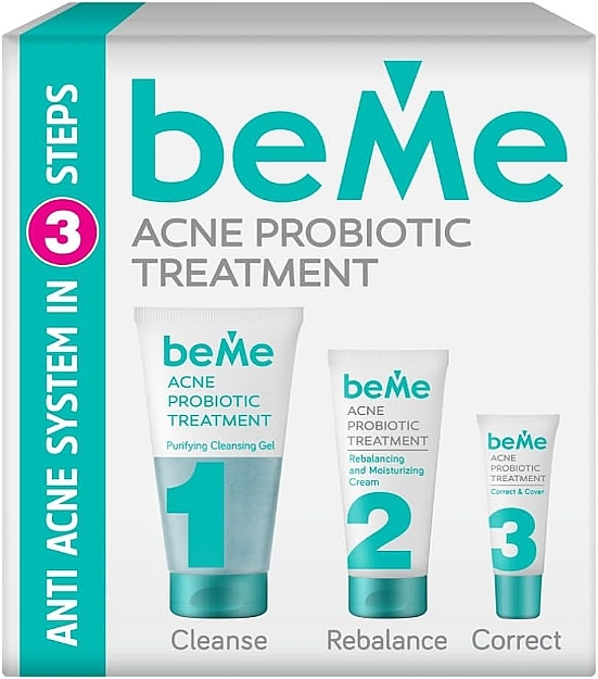 Personal Care Set - BeMe 1+2+3 (cl/gel/150ml + f/cr/50ml + con/15ml) — photo N1