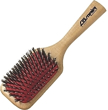 Hair Brush "Natural Wooden Brush", 9-row - Comair — photo N3