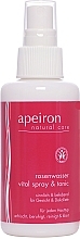 Fragrances, Perfumes, Cosmetics Face and Decollete Spray with Rose Water - Apeiron Rose Water Vital-Spray