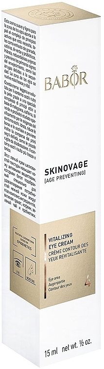 Eye Cream "Skin Perfection" - Babor Skinovage Vitalizing Eye Cream — photo N2