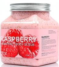 Raspberry Body Scrub - Wokali Sherbet Body Scrub Raspberry — photo N1