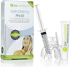 Set - Beconfident Teeth Whitening Pro Kit (teeth/gel/10mlx2 + tray/2pcs) — photo N4