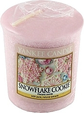 Fragrances, Perfumes, Cosmetics Scented Candle - Yankee Candle Snowflake Cookie