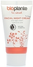 Fragrances, Perfumes, Cosmetics Night Face Cream - BioPlante Facial night cream