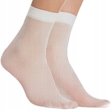 Women Socks 'Bella', 20 Den, bianco - Veneziana — photo N5