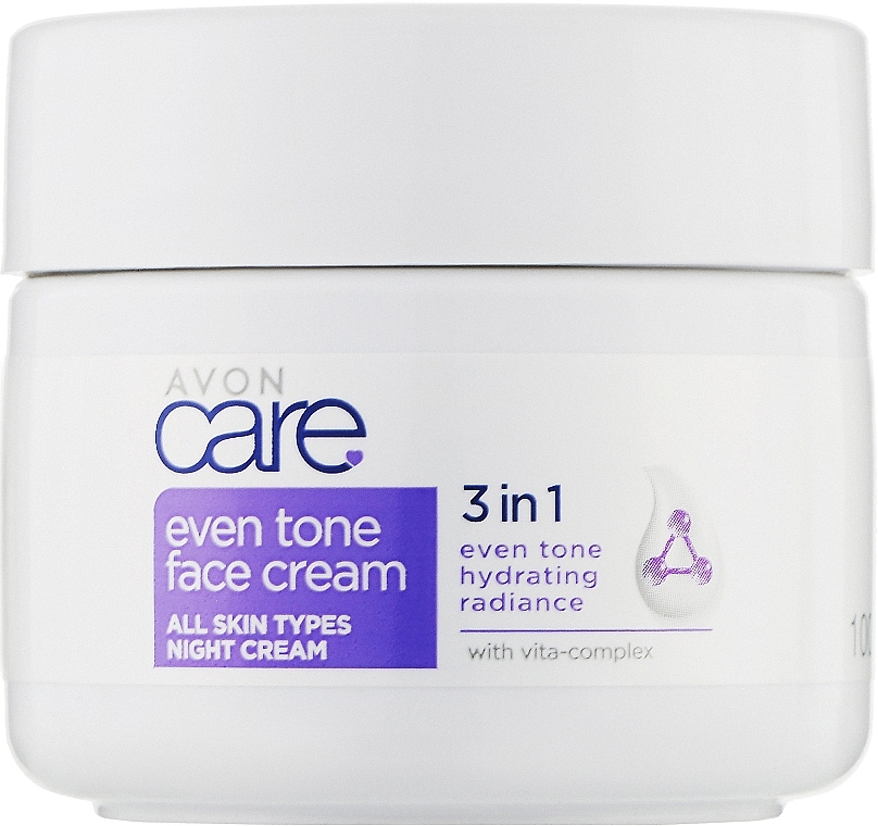 Even Skin Tone Day Cream 3in1 - Avon Care Even Tone Day Face Cream 3 in 1 — photo N1