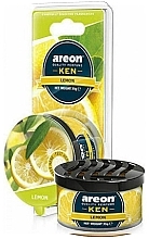 Lemon Air Freshener - Areon Gel Ken Blister Lemon — photo N2