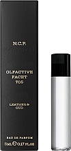 Fragrances, Perfumes, Cosmetics N.C.P. Olfactives Gold Edition 705 Leather & Oud Refill - Eau de Parfum (sample)