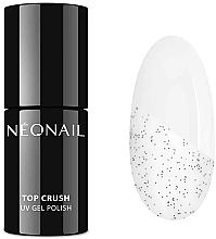 Top Coat - NeoNail Professional UV Gel Polish Top Crush Matte Sand — photo N10