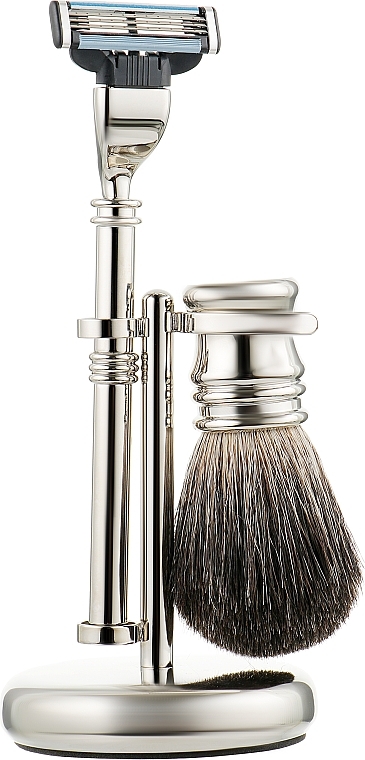 Shaving Set 1309-14 - Rainer Dittmar (shaving/brush/1pcs + razor/1pcs + stand + box) — photo N1