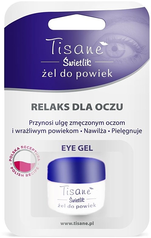 Eye Gel - Farmapol Tisane Swietlik Eye Gel — photo N2