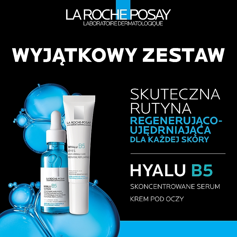 Face Care Set - La Roche-Posay Hyalu B5 (ser/30ml + eye/cr/15ml) — photo N2