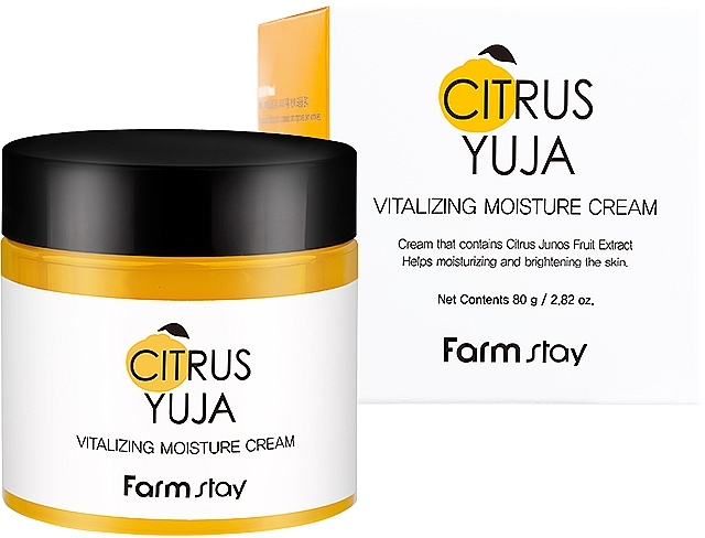 GIFT! Face Cream - FarmStay Citrus Yuja Vitalizing Moisture Cream — photo N2