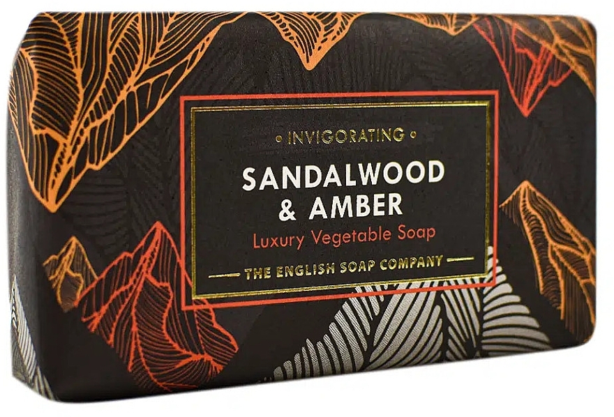 Sandalwood & Amber Soap - The English Soap Company Radiant Collection Sandalwood & Amber Soap — photo N1