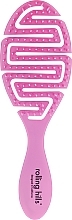 Quick Dry Hair Brush, pink - Rolling Hills Quick Dry Brush Maze — photo N13