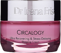 Fragrances, Perfumes, Cosmetics Ultra Recovering & Stress-Delaying Sleeping Cream - Dr. Irena Eris Circalogy Ultra Recovering & Stress-Delaying Sleeping Cream