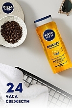 Body, Face & Hair Wash 3in1 - Nivea Men Boost Shower Gel — photo N7