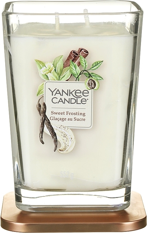 Sweet Frosting Scented Candle - Yankee Candle Sweet Frosting Elevation Candle — photo N6