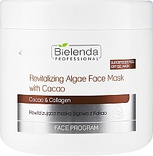 Fragrances, Perfumes, Cosmetics Cacao Face Mask - Bielenda Professional Peel Off Gel Mask