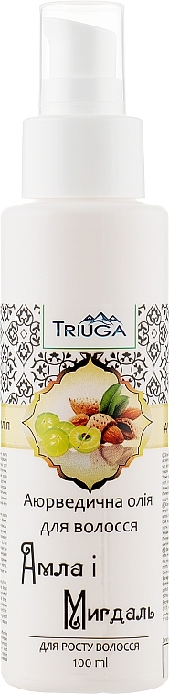 Ayurvedic Hair Oil "Amla & Almond" - Triuga — photo N14